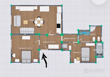 Appartamemto per studenti