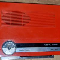Vintage mangiadischi + radio AM Pack Son MR7007 