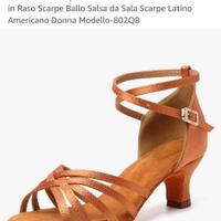 RUYBOZRY Scarpe da Ballo Latino Americano