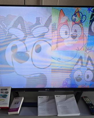TV 47" 3D LED Full HD LG con difetto visivo