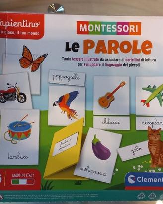 Le Parole Montessori Clementoni