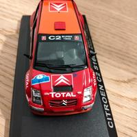 modellino 1:43 rally Citroen c2