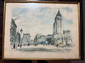 Tris di Litografie Originali di Michele Cascella