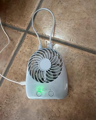Mini ventilatore portatile usb da tavolo