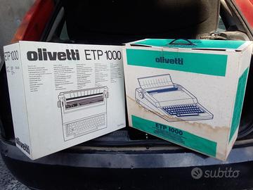 macchine per scrivere Olivetti tp100