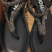 Sandali gioiello in pelle