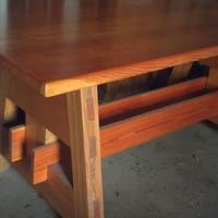 tavolo artigianale piano in laricei