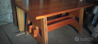 tavolo artigianale piano in laricei