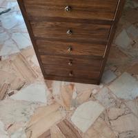 cassettiera a 5 cassetti e cassettiera a 2 cassett