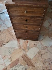 cassettiera a 5 cassetti e cassettiera a 2 cassett