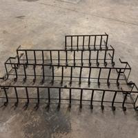 4 ringhiere in ferro battuto per finestra