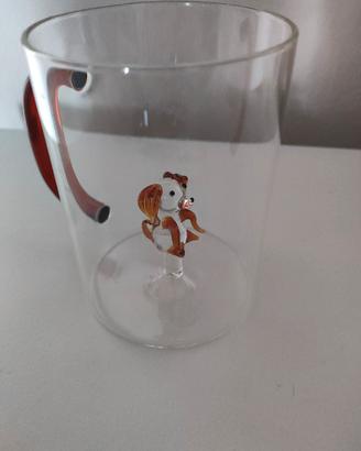 Tazza/bicchiere vetro 