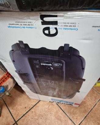 CASSA ATTIVA ALTOPARLANTE GEMINI ES-15 P BLU