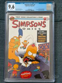 Simpsons Comics #1 (1993) – CGC 9.6 - Prima Ed.