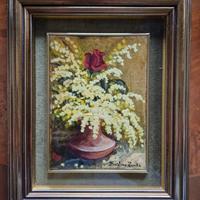 Quadro Serafino Zanella mimose