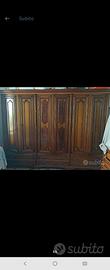 camera da letto in legno