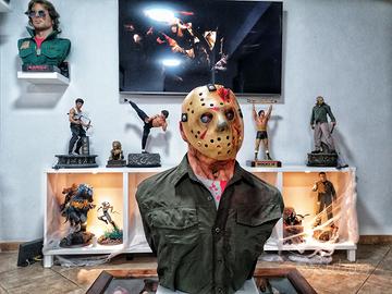 Lifesize bust Jason Voorhes (venerdi 13)