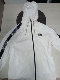 Felpa EA7 Emporio Armani Bianca