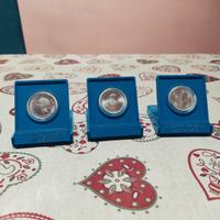 500 lire in Argento FDC (Lotto di 3)
