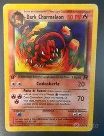 Dark Charmeleon prima edizione mazzo Team Rocket