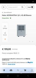deumidificatore haier modello ag12aa1taa