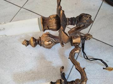Applique candelabro luce vintage 