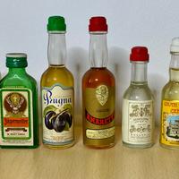 bottiglie mignon liquore