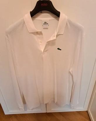 Polo Lacoste maniche lunghe tg 6 pari al nuovo