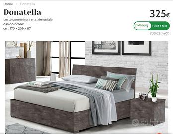 letto contenitore Donatella  + 2 materassi singoli