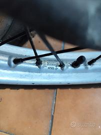 Guzzi Galletto cerchi Borrani 17 x 2 1/4