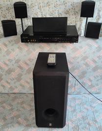 Sistema surround 5.1 pioneer + sub yamaha