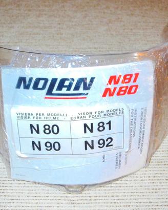 Visiera trasparente NOLAN nuova modelli 80 81