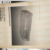 registratore cassette technics 