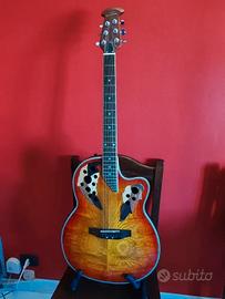 Chitarra Acustica Starsun con confezione, libro e