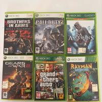 Lotto 6 giochi Xbox 360 originali – ottime cond.