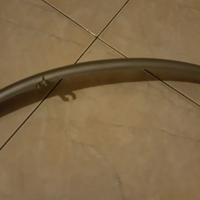 Parafango posteriore bicicletta removibile