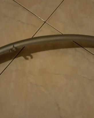 Parafango posteriore bicicletta removibile