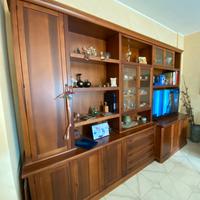 Mobile soggiorno componibile in vero legno