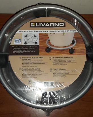 PORTAVASO CON RUOTE SONO 3. LEGGI