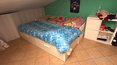 letto brimnes ikea che si è ta matrimoniale 