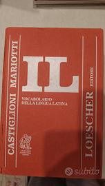vocabolario lingua latina 