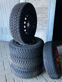 FIAT 600 2005 - SET GOMME INVERNALI+RUOTINO