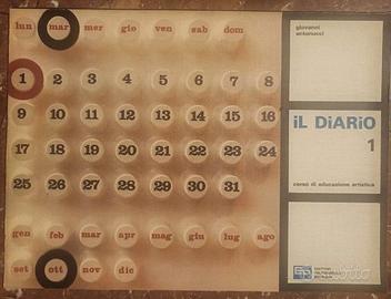 Libro Didattico Vintage "Il Diario 1" Edizioni Pac