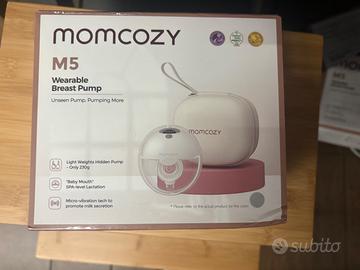 Momcozy Tiralatte Elettrico Indossabile, M5 Singol