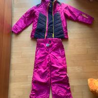 Tuta da sci bambina 6-8 anni