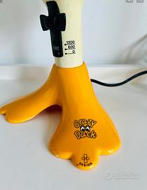Divertente asciugacapelli vintage 'Crazy Duck'