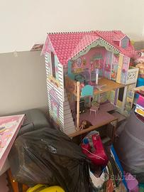 Casa barbie in legno