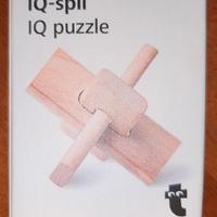 IQ puzzle in legno rompicapo gioco di intelligenza