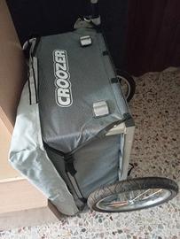 rimorchio per bici croozer 