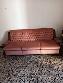 divano letto  e 2 poltrone